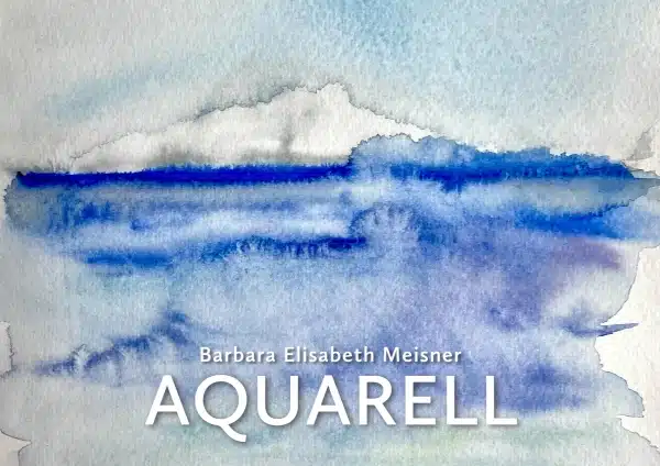 Leporello AQUARELL, 740 x 210 mm, Faltblatt gefalzt auf DIN A5, vertikaler Zickzackfalz, 10-seitig, 300g hochwertiger Qualitätsdruck matt
