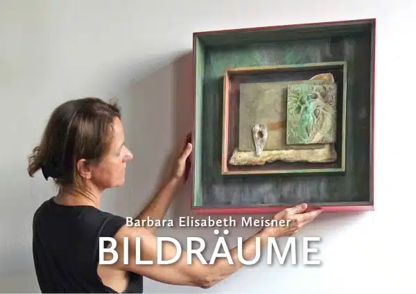 Leporello BILDRÄUME, 740 x 210 mm, Faltblatt gefalzt auf DIN A5, vertikaler Zickzackfalz, 10-seitig, 300g hochwertiger Qualitätsdruck matt