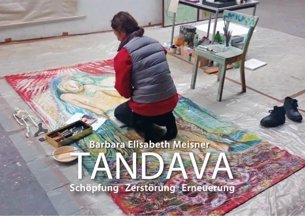 TANDAVA - Schöpfung, Zerstörung, Erneuerung, Laporello, 2024 von Barbara Elisabeth Meisner