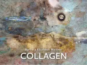 Leporello COLLAGEN, 740 x 210 mm, Faltblatt gefalzt auf DIN A5, vertikaler Zickzackfalz, 10-seitig, 300g hochwertiger Qualitätsdruck matt