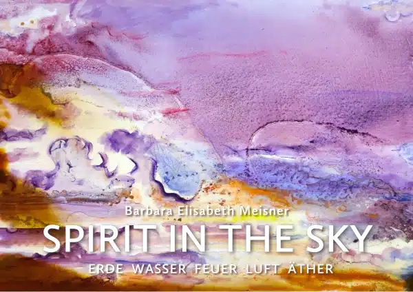 Leporello SPIRIT IN THE SKY, 740 x 210 mm, Faltblatt gefalzt auf DIN A5, vertikaler Zickzackfalz, 10-seitig, 300g hochwertiger Qualitätsdruck matt